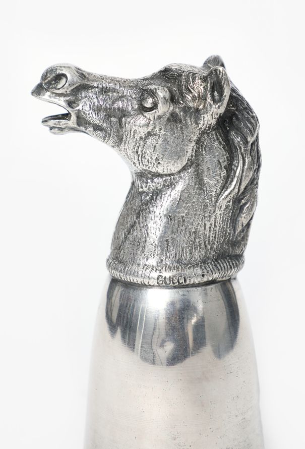 Gucci '70s Carved Horse Head Chalice - 5