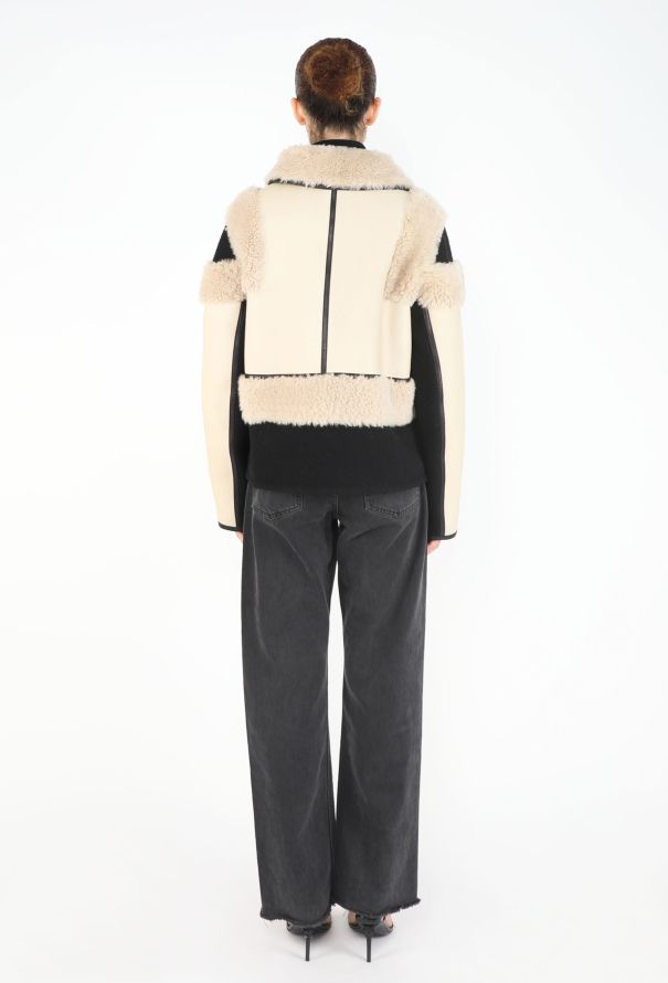 Chloé Reversible Lambskin Shearling Jacket - 8