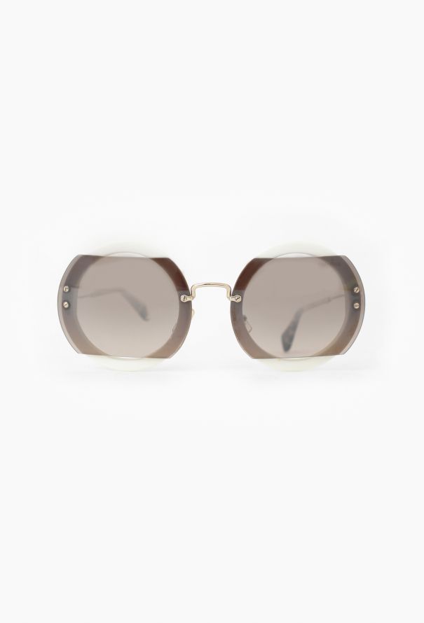 Miu Miu 2018 Evolution Cut-Out Sunglasses - 1