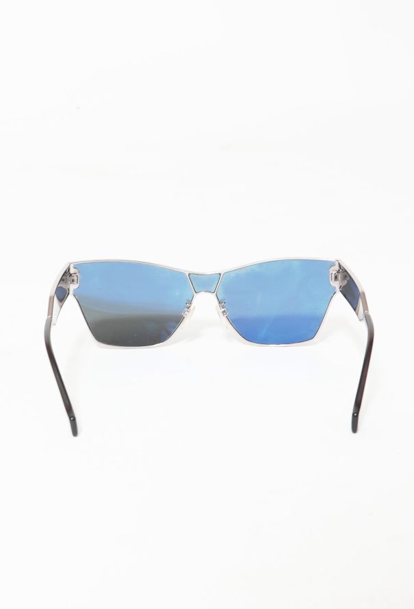 Balenciaga 2018 Square Sunglasses with Leather Pouch - 7