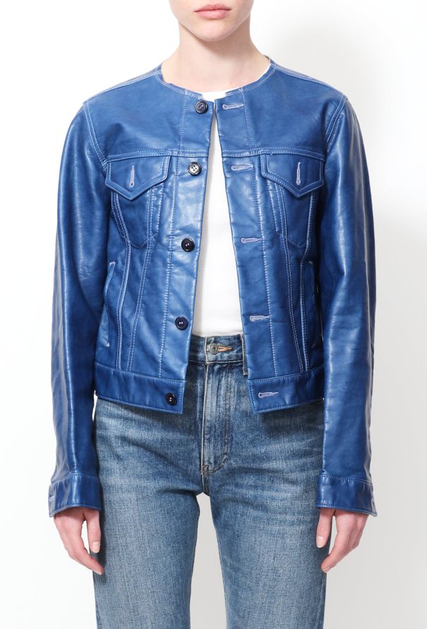 Comme des Garçons 2016 Structured Leather Jacket - 1