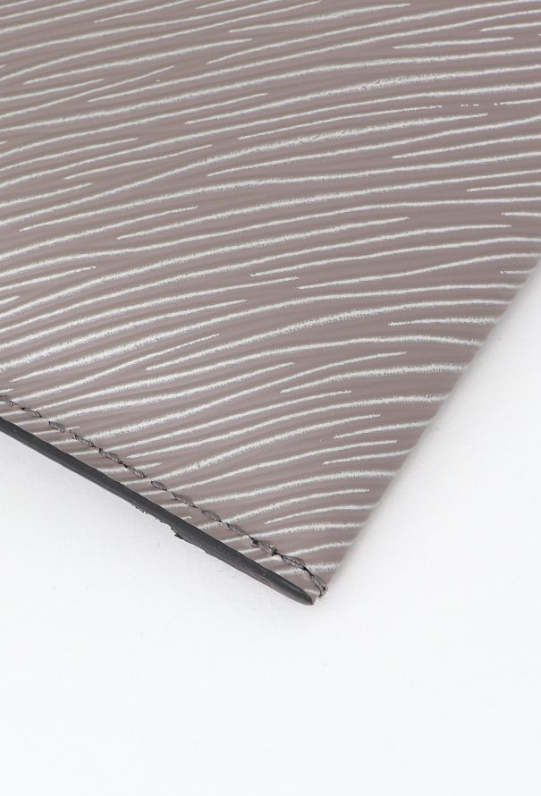 Louis Vuitton Matte Grey Epi Envelope Pouch - 8