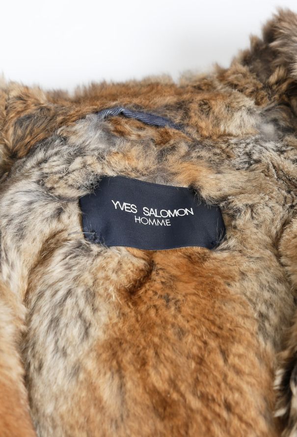 Yves Salomon Rabbit Fur Lined Parka - 5
