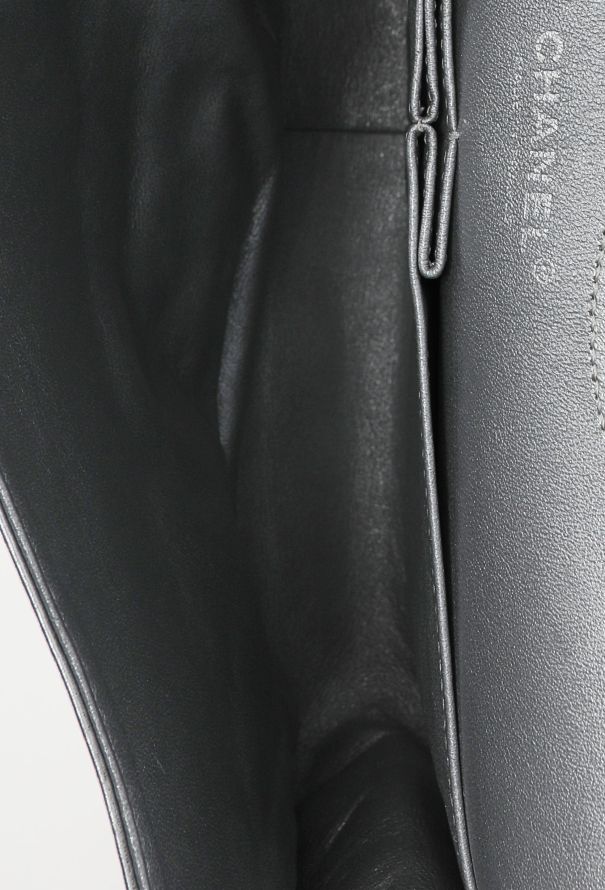 Chanel Silver Metallic 2.55 Maxi Flap Bag - 13
