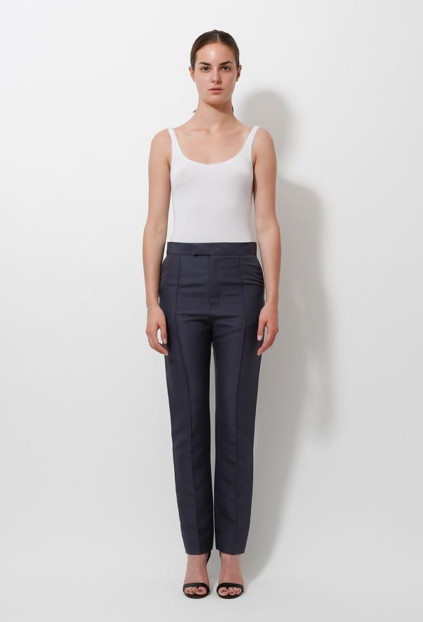 Céline Grey Tapered Trousers - 1