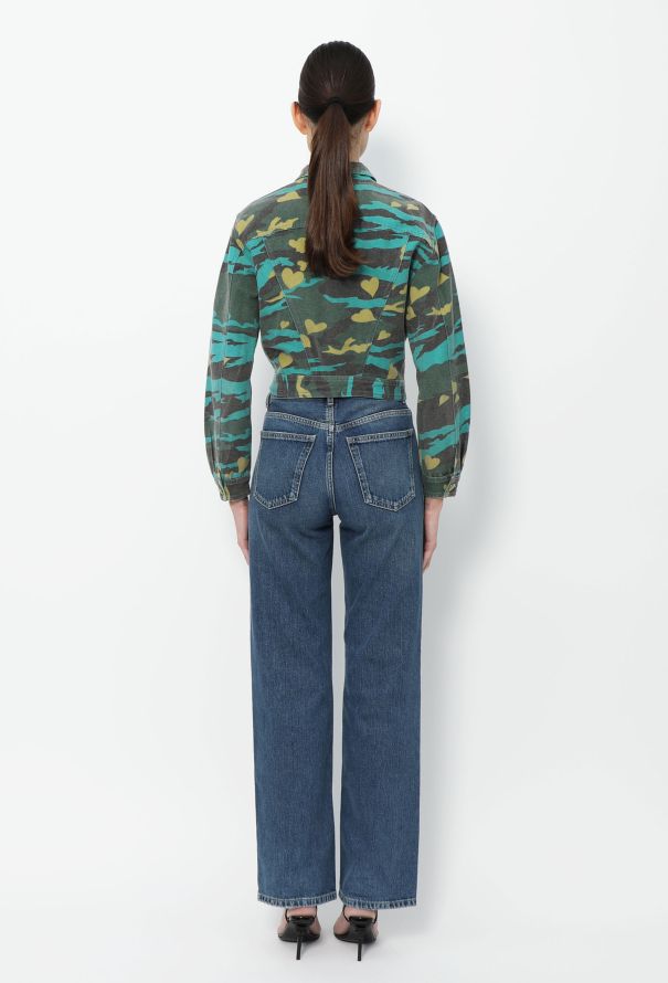Jean Paul Gaultier 1989 Camouflage Cropped Jacket - 5
