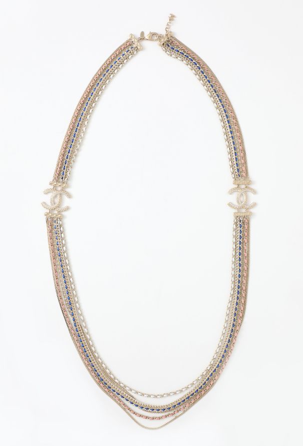 Chanel 2022 Strass 'CC' Chainlink Sautoir - 1