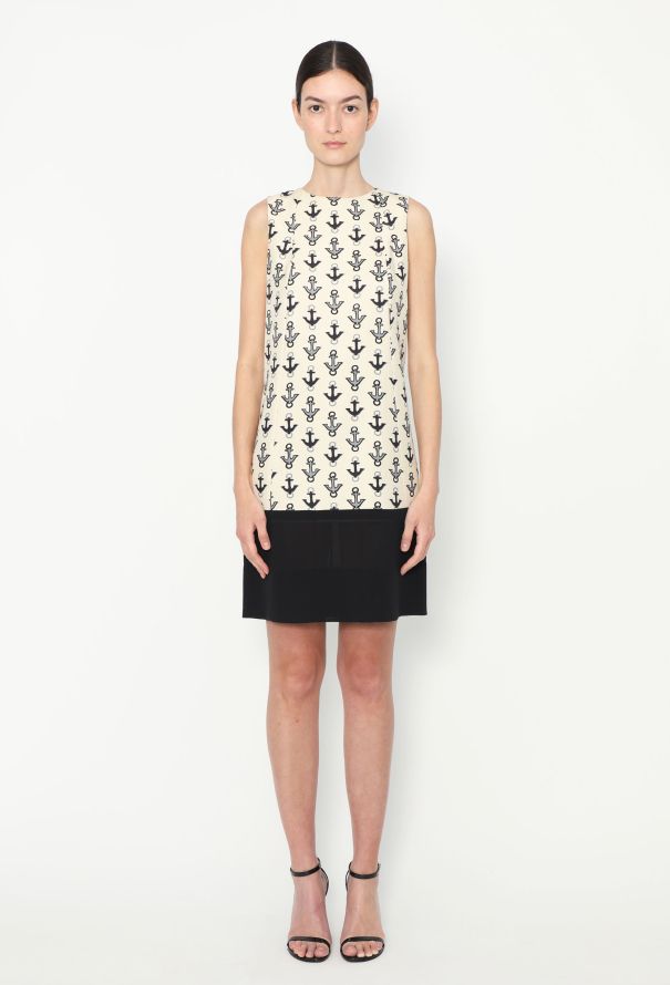 Balenciaga 2011 Anchor Printed Dress - 3