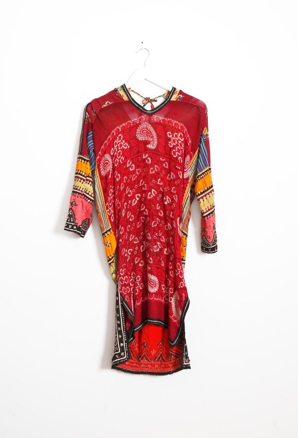 World Treasures Vintage Hand Embellished Indian Dress - 10