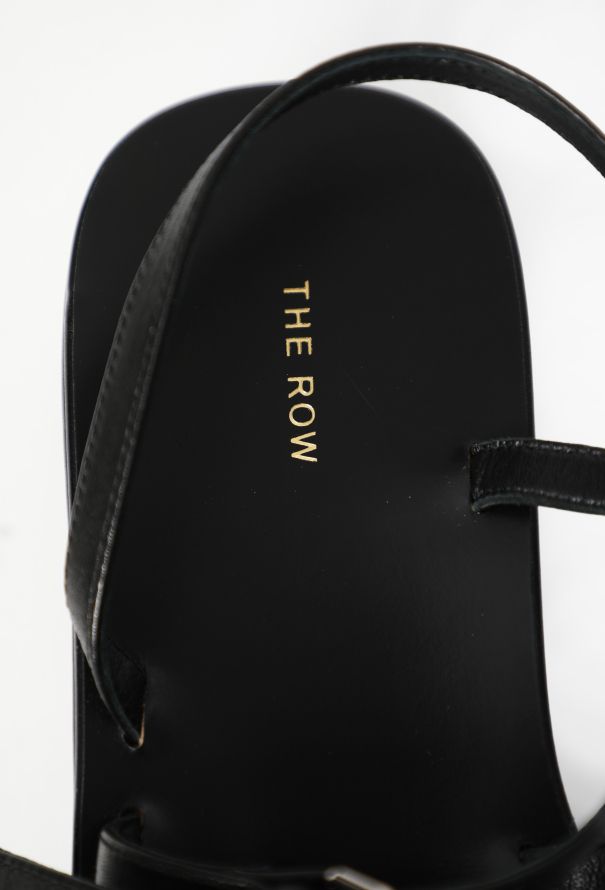 The Row Platform Leather Sandals, 2023 - 6