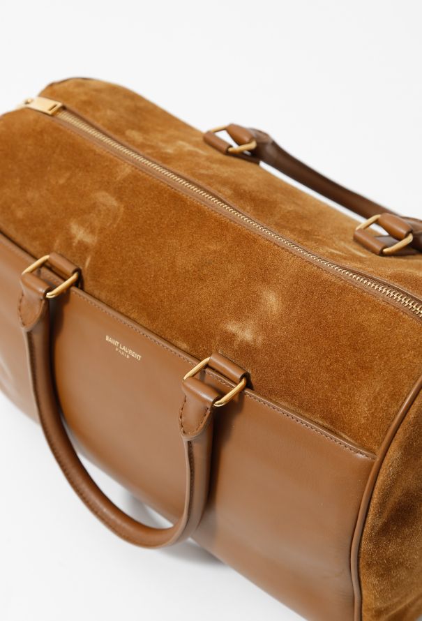 Saint Laurent Classic Tan Duffle 6 Bag - 12