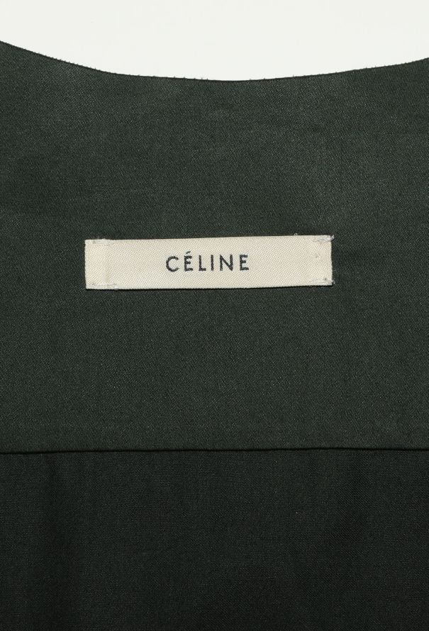 Céline S/S 2012 Belted Poplin Dress - 5