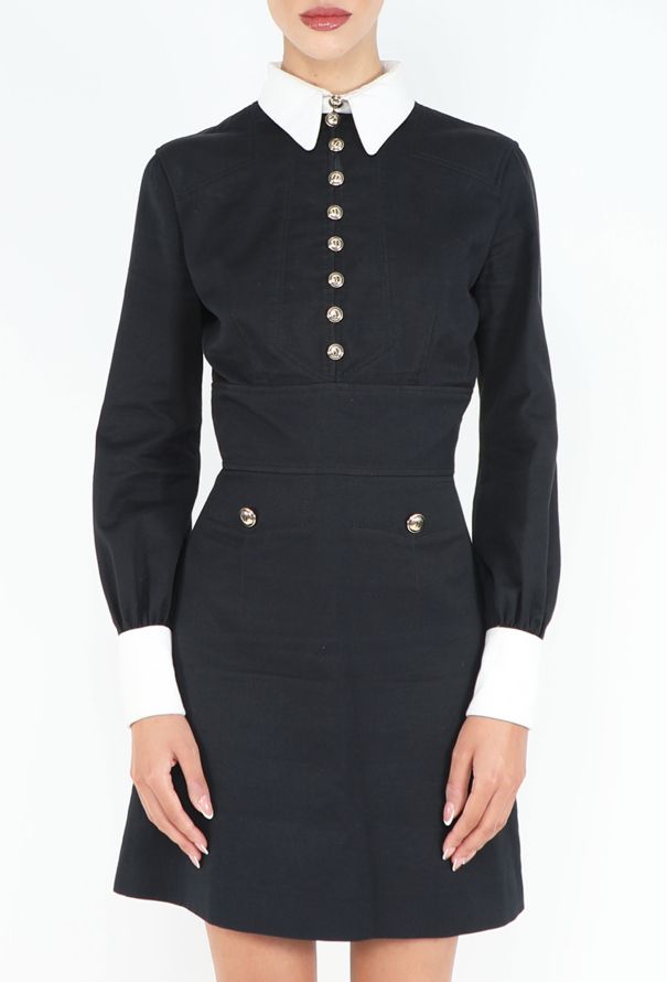 Saint Laurent Twill Cargo Mini Dress - 4