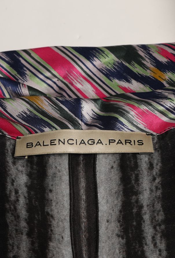 Balenciaga Off-Shoulder Ikat Dress – F/W 2007 - 7