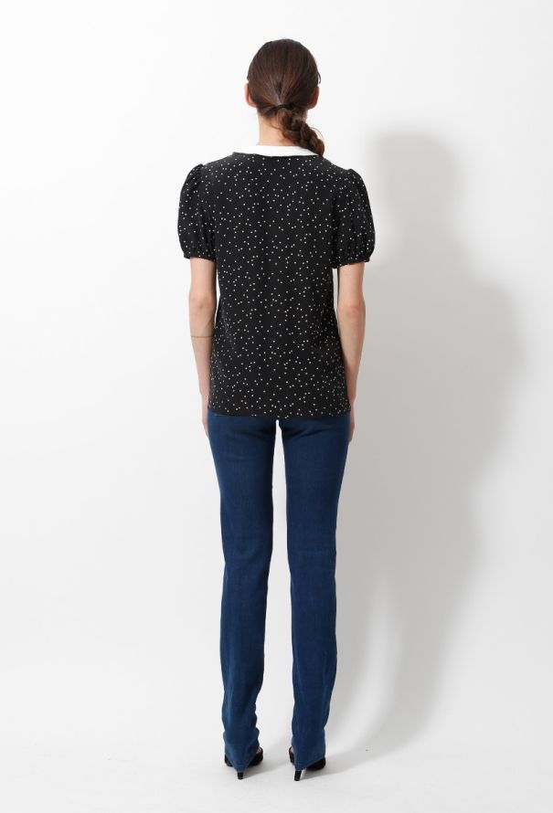 Saint Laurent Polkadot Blouse - 4