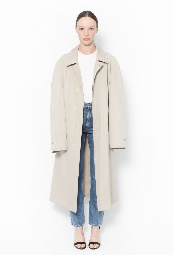 Burberry Vintage Classic Belted Trench Beige 80s - 5