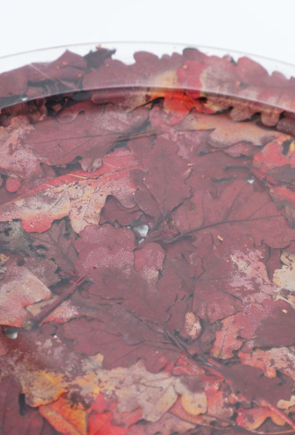 Dior Vintage Casted Autumn Leaves Platter - 3