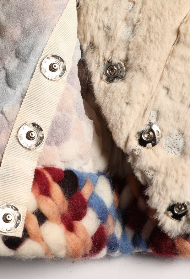 Rodarte F/W 2010 Rabbit Fur Wrap Jacket - 8