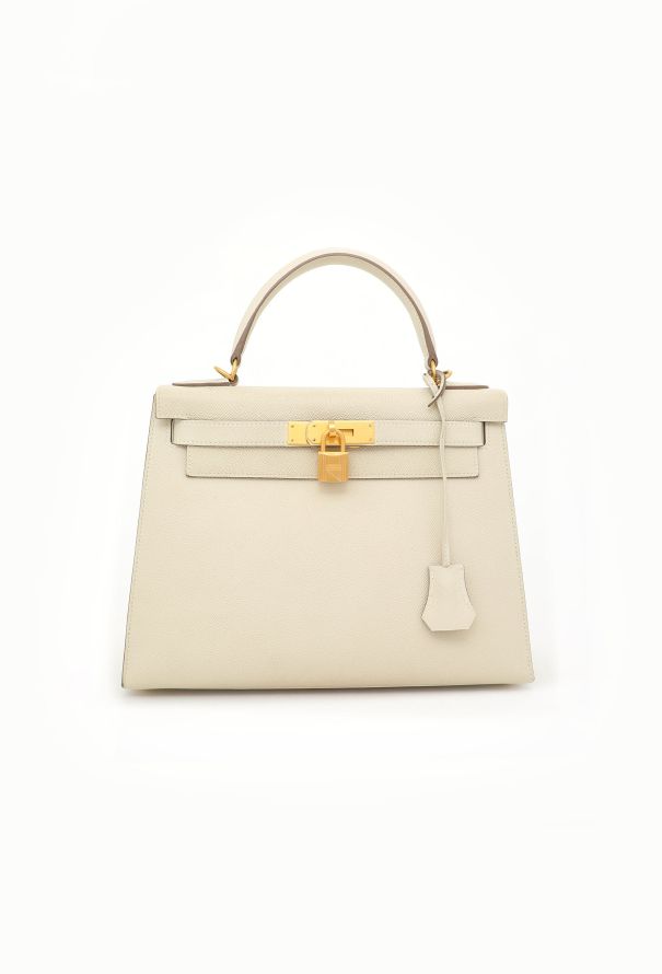 Hermès Bespoke Craie Epsom Kelly Sellier 28 - 6
