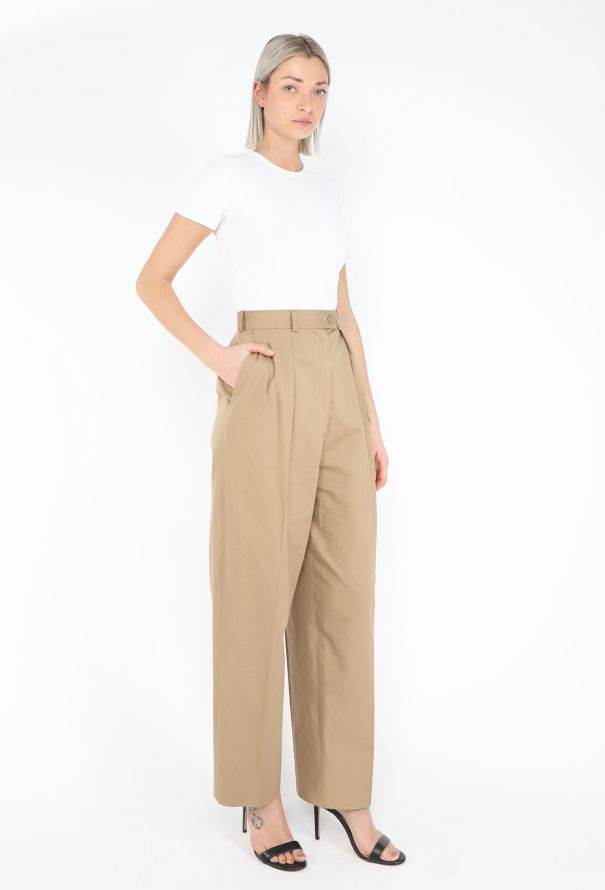 Saint Laurent Vintage High-Waisted Trousers worn in 'Call Me by Your Name' - 4