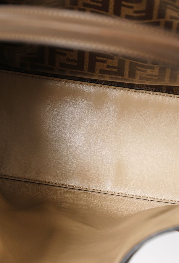 Fendi Taupe Medium Peekaboo X-Lite - 10