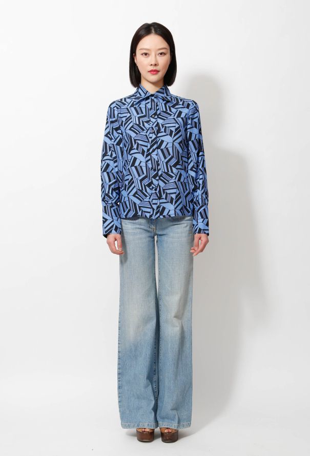 Chloé F/W 2018 Graphic Shirt - 1