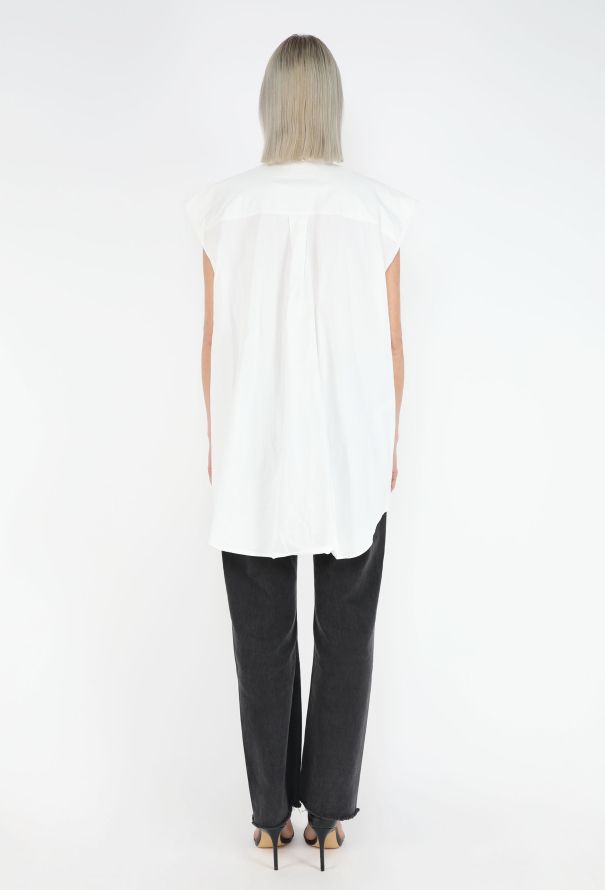 Phoebe Philo A2 Edit Sleeveless Oversized Shirt - 4