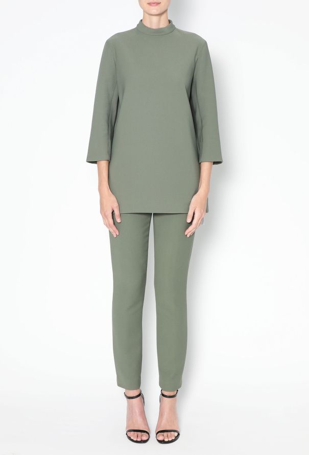 The Row Pre-Fall 2015 Cotton Scuba Ensemble - 4