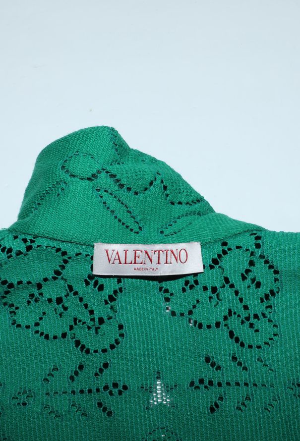 Valentino Floral Scalloped Lace Top - 5