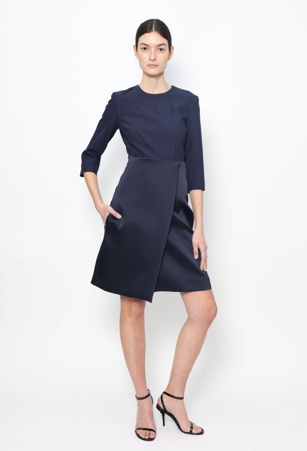 Céline Open-Back Wrap Dress - 4