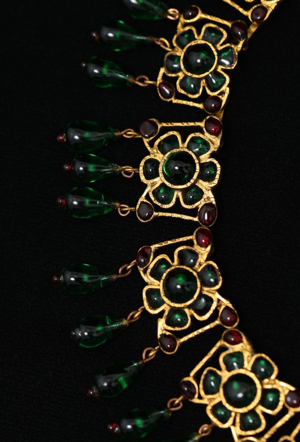 Chanel COUTURE Late 1960s Gripoix Camélia Necklace - 3