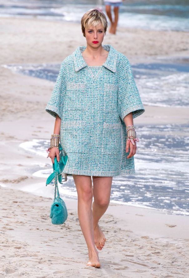 Chanel S/S 2019 Tweed Mini Rectangular Timeless Bag - 2
