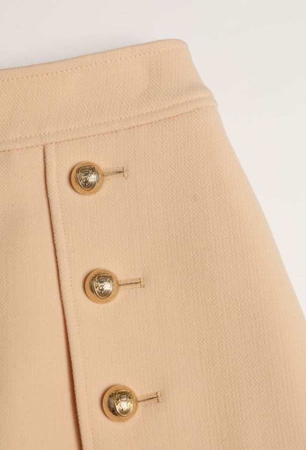 Chloé Pleated Crêpe Skirt - 6