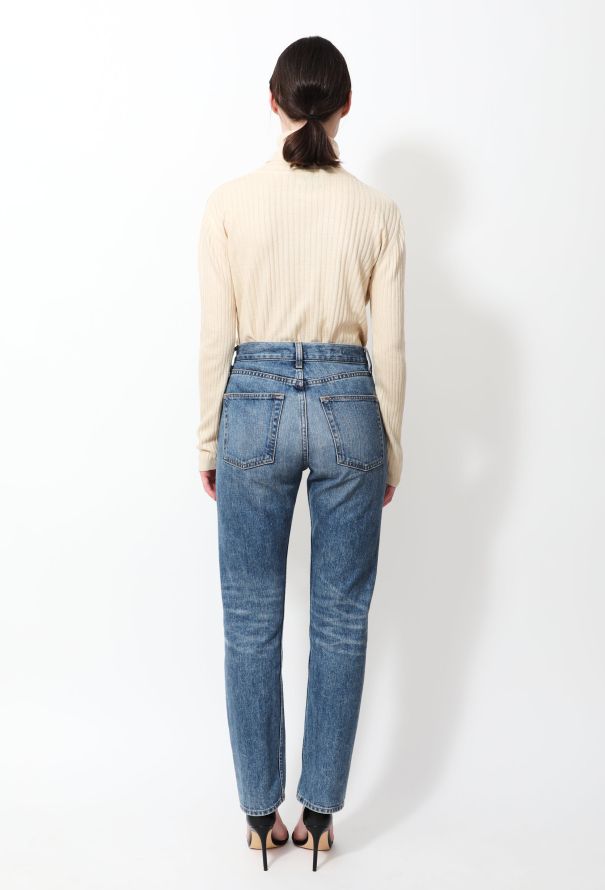 Courrèges 60s Ribbed Turtleneck Sweater - 4