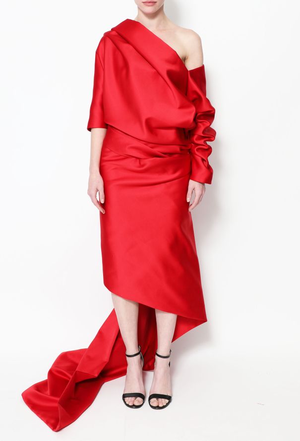 Balenciaga S/S 2019 Semi-Couture Draped Gown - 3