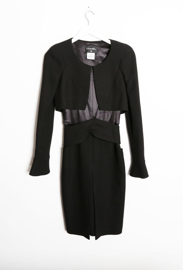 Chanel F/W 2009 Silk Bolero Dress - 10