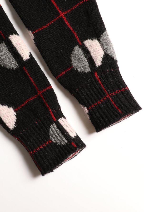 Prada F/W 2021 Knit Trim Crêpe Dress - 7