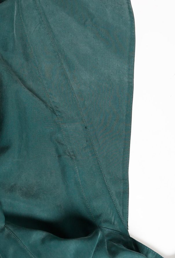 Thierry Mugler Early '90s Asymmetrical Buckled Silk Dress - 10