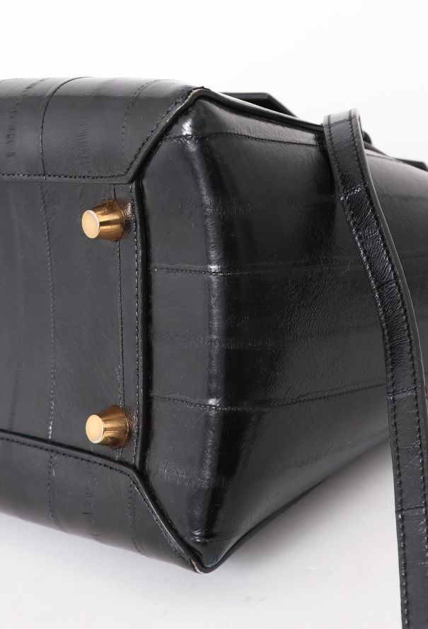 Céline Black Eel Belt Bag - 11