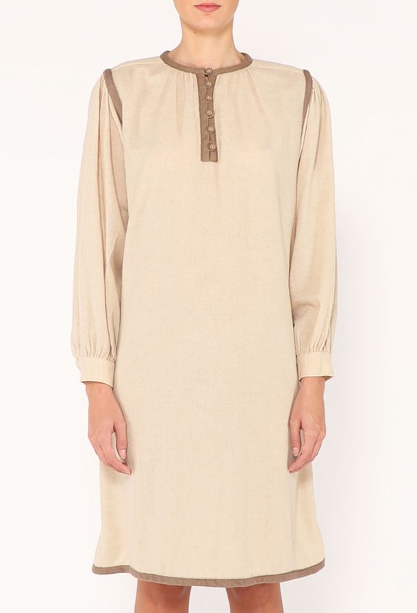 Saint Laurent Late '70s Russian Braided Trim Tunic - 3