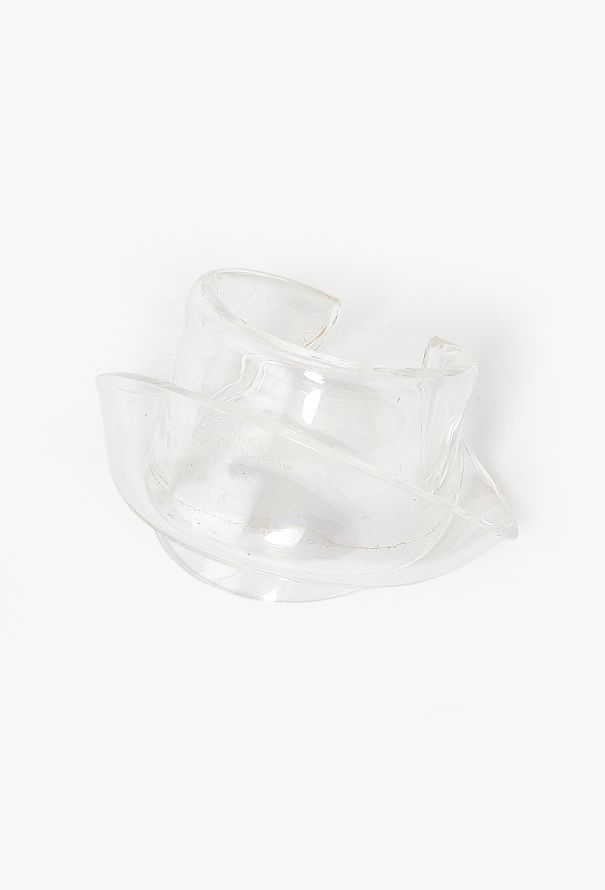 Balenciaga S/S 2012 Sculpted Lucite Cuff - 4