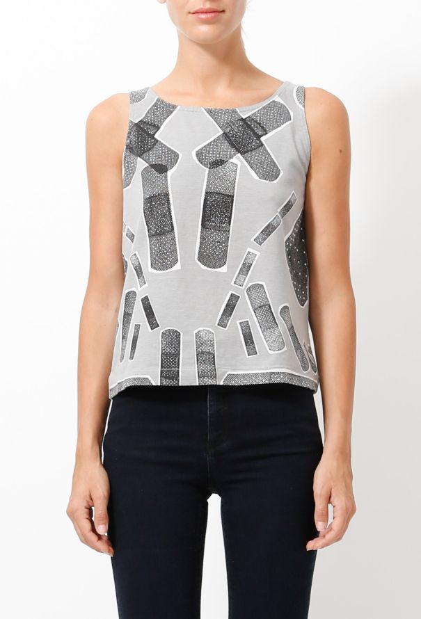 Iconic Stephen Sprouse Bandaid Tank - 1