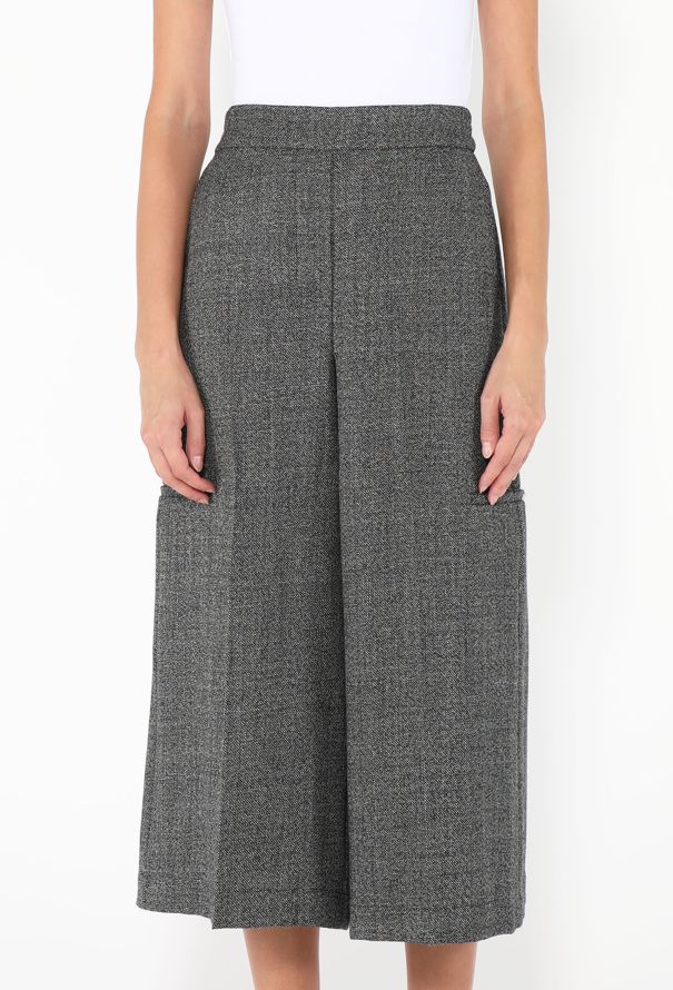 Loewe 2024 Wool Cropped Culottes - 3