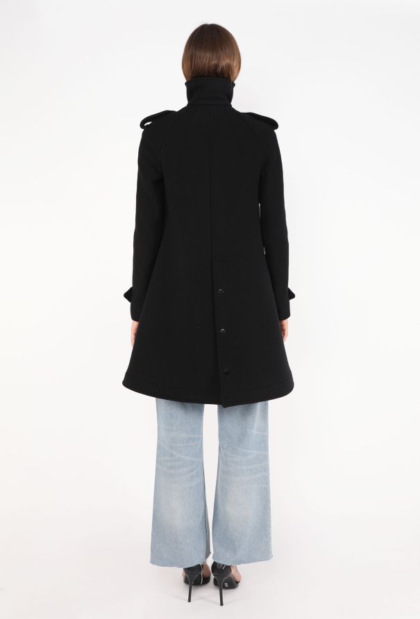 Balenciaga Flared Épaulette Coat, F/W 2003 - 7