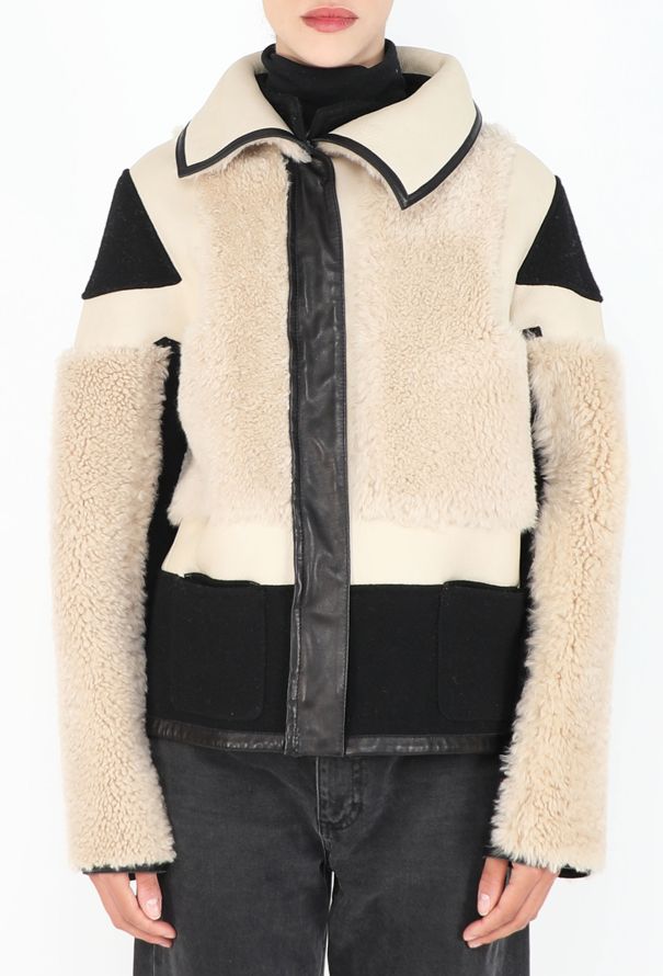 Chloé Reversible Lambskin Shearling Jacket - 5