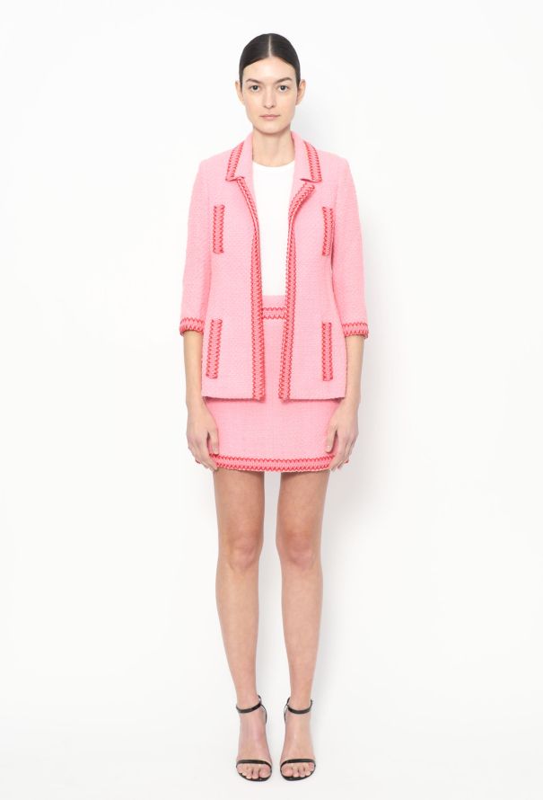 Chanel COLLECTOR S/S 1994 Bouclé Tweed Trim Ensemble - 1
