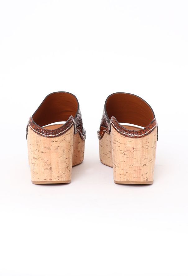 Chloé 2021 Ingrid Scalloped Wedges - 4
