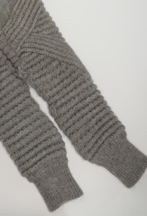 Balenciaga F/W 2004 Ribbed Herringbone Sweater - 8