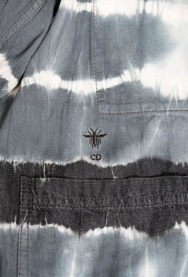 Dior S/S 2021 Tie Dye Denim Overshirt - 8