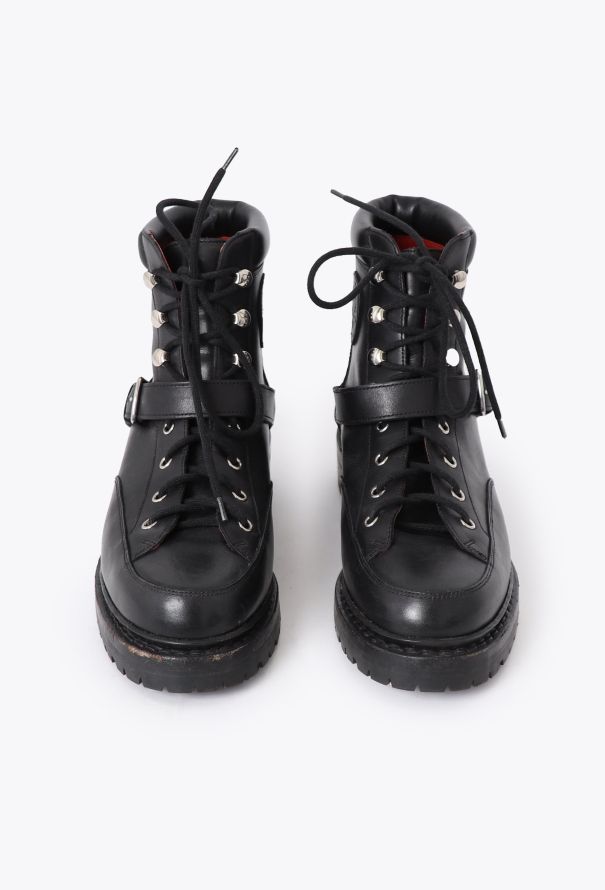 Hermès F/W 2013 Calfskin Hiking Boots - 3